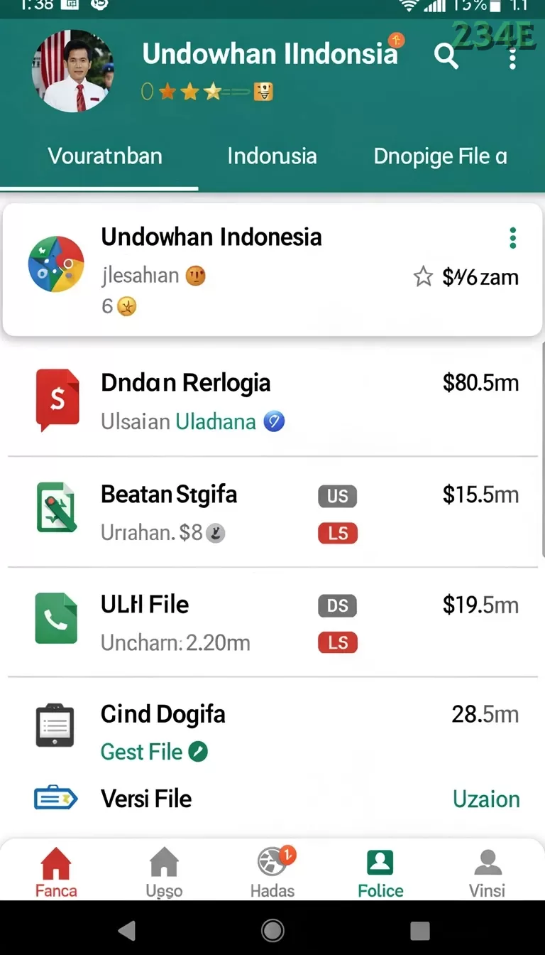 Cuplikan layar PUZZLE — aktivitas